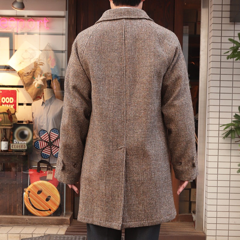 WORKERS/������� A Foggy Day Coat HarrisTweed