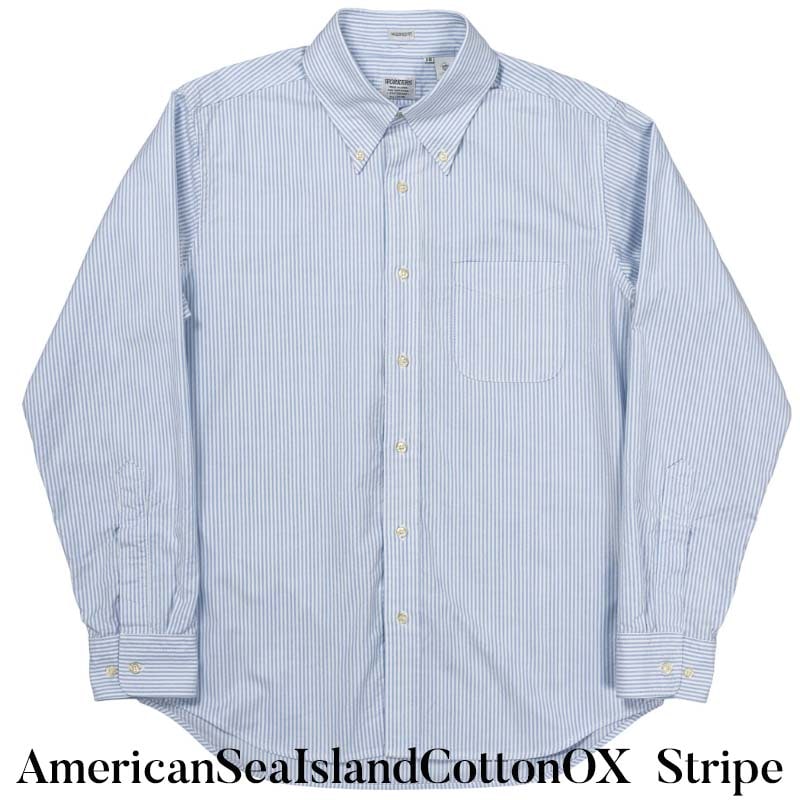 WORKERS/������� Modified IVY shirt  AmericanSeaIslandOX