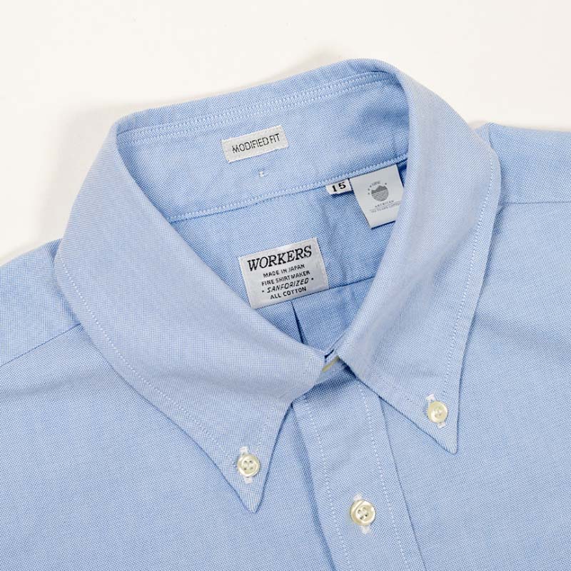 WORKERS/������� Modified IVY shirt  AmericanSeaIslandOX