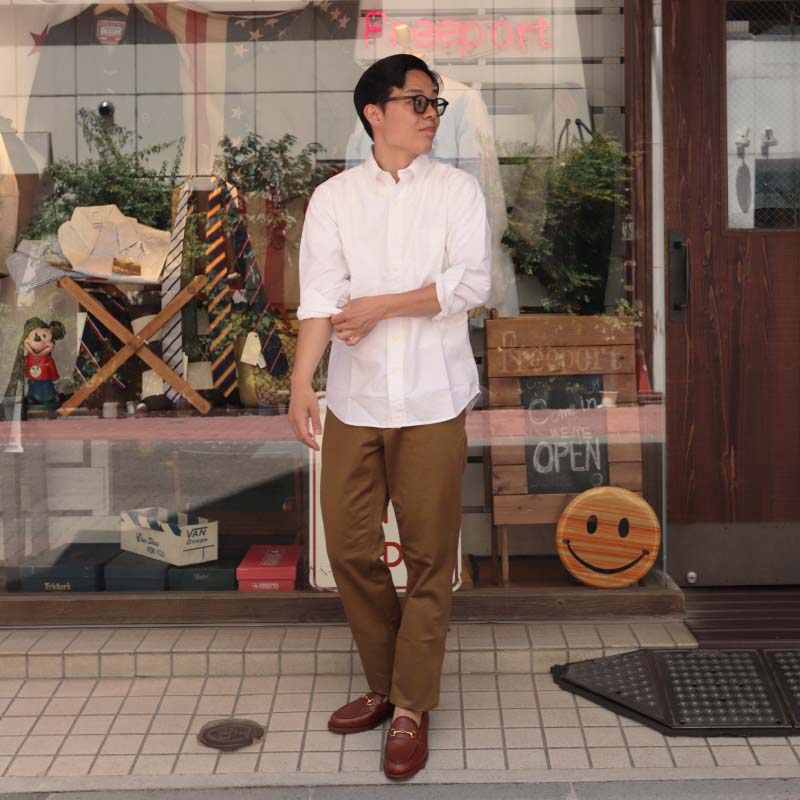 WORKERS/������� Modified IVY shirt  AmericanSeaIslandOX