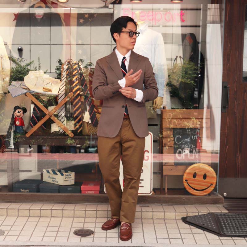 WORKERS/������� Modified IVY shirt  AmericanSeaIslandOX