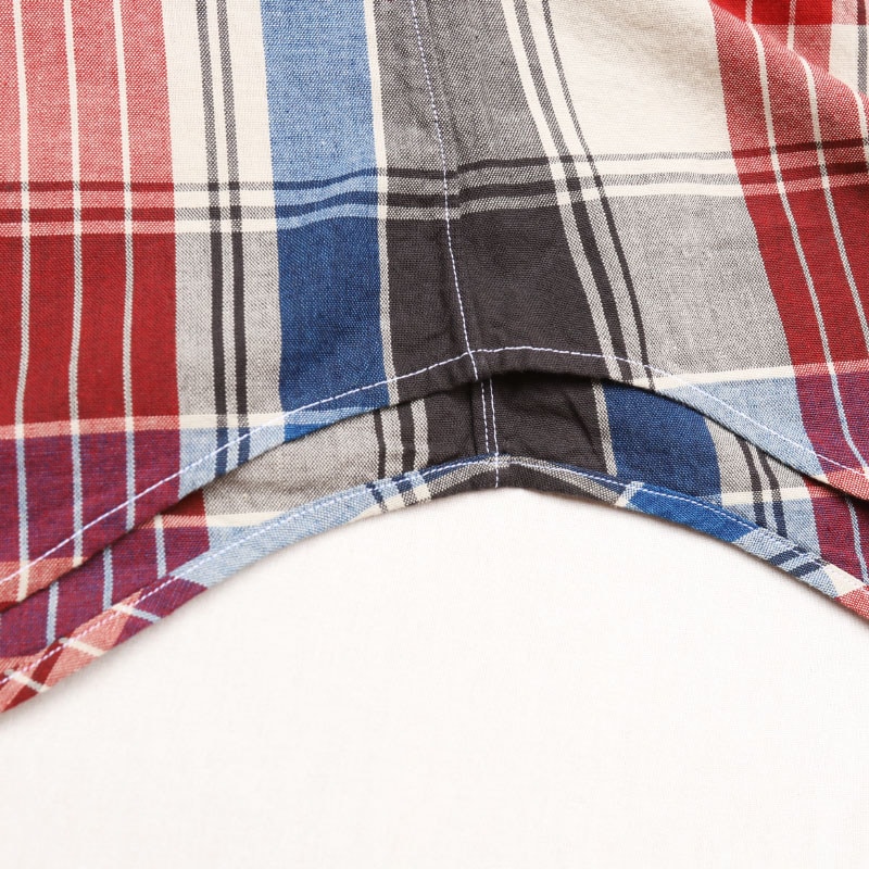 WORKERS Modified BD Shir BigPlaid/������� �ܥ�������󥷥��  �礭�ʳʻҼ�