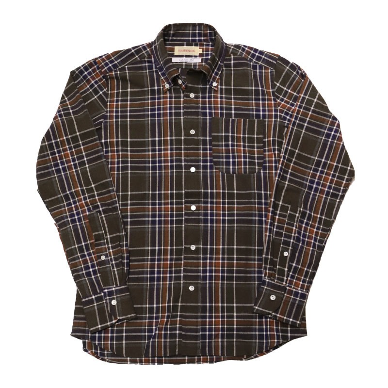 SOUTIENCOL ƥ󥳥 San Francisco2014 CANCLINI MELTON  OLIVE CHECK ܥ󥷥 292011