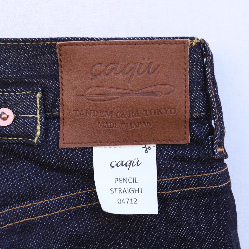 caqu/�����奦 modern pencil denim