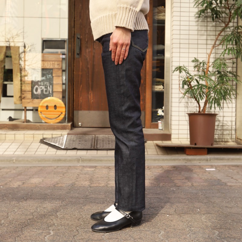 caqu/�����奦 modern pencil denim