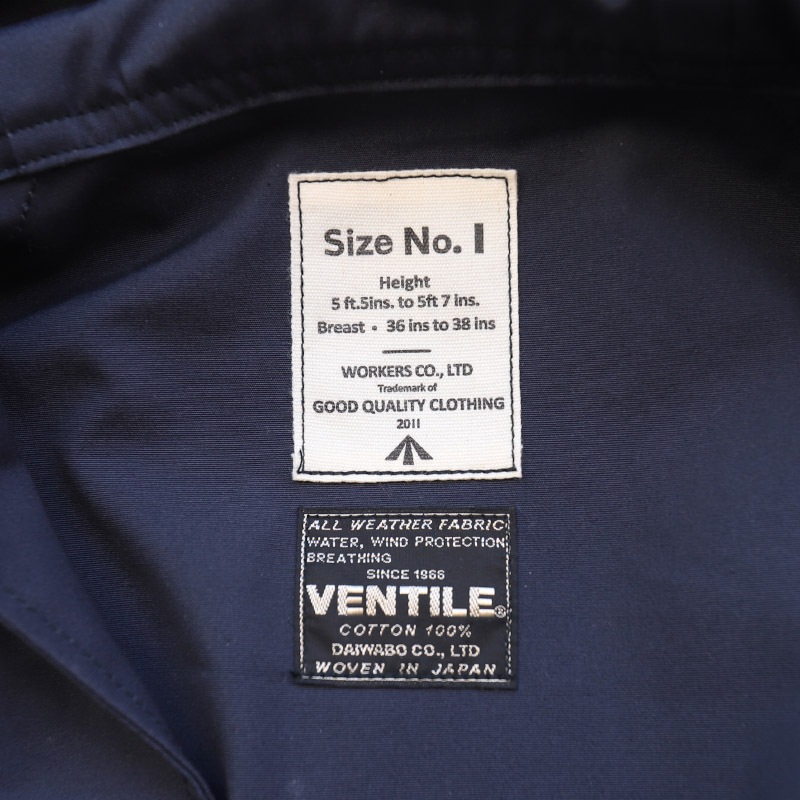 WORKERS/ Royal Navy Smock Mod HeavyVentile