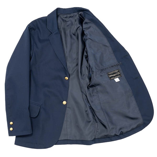 WORKERS/���������Moonglow Blazer, Wrinkle-Resist Chino, Navy