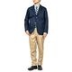 WORKERS/���������Moonglow Blazer, Wrinkle-Resist Chino, Navy