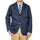 WORKERS/���������Moonglow Blazer, Wrinkle-Resist Chino, Navy