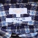 SOUTIENCOL/���ƥ����󥳥� RE-MAKE POLO CANCLINI LINEN BLUE CHECK ��ᥤ���ݥ�
