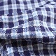 SOUTIENCOL/���ƥ����󥳥� RE-MAKE POLO CANCLINI LINEN BLUE CHECK ��ᥤ���ݥ�