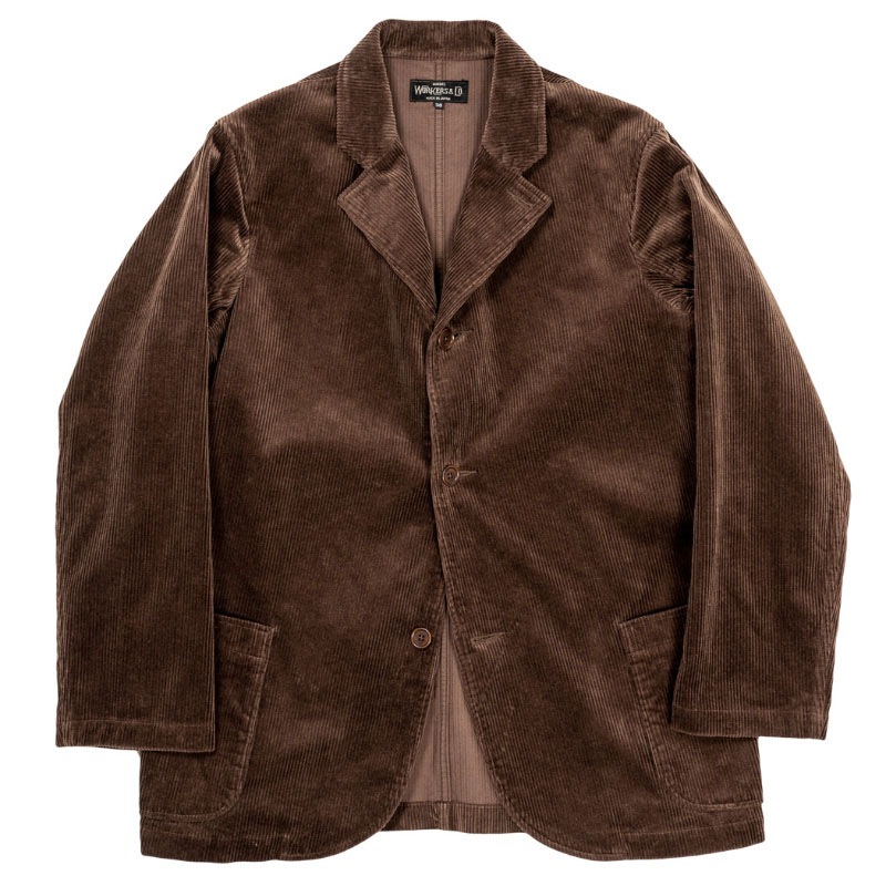 WORKERS Lounge Jacket Dark Brown Corduroy/������� �饦�󥸥��㥱�å� �����ǥ����