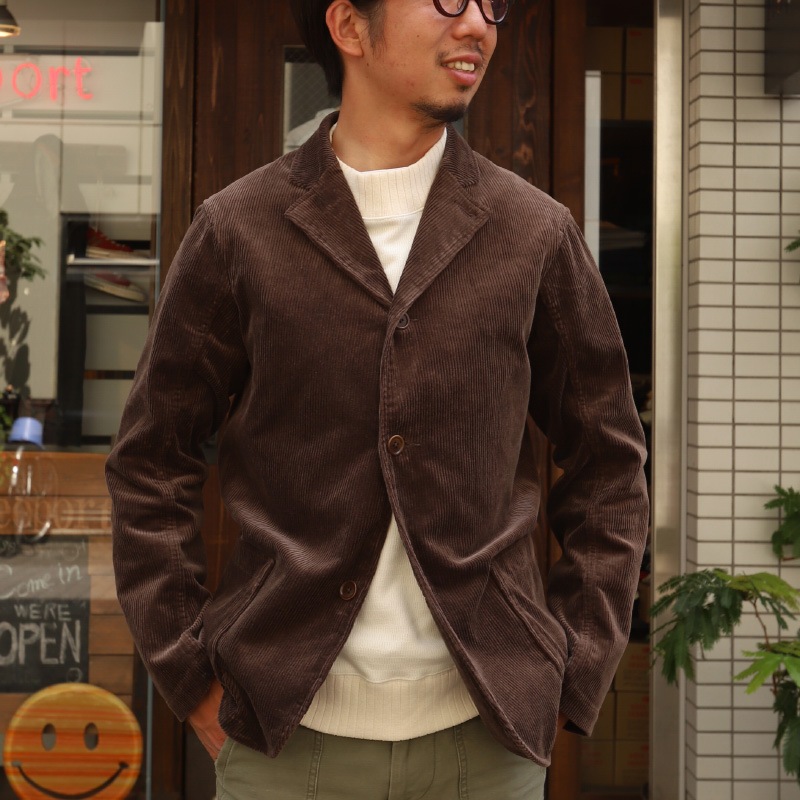 WORKERS Lounge Jacket Dark Brown Corduroy/������� �饦�󥸥��㥱�å� �����ǥ����
