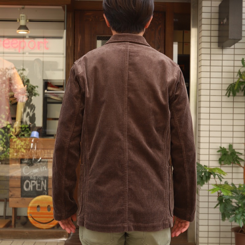 WORKERS Lounge Jacket Dark Brown Corduroy/������� �饦�󥸥��㥱�å� �����ǥ����