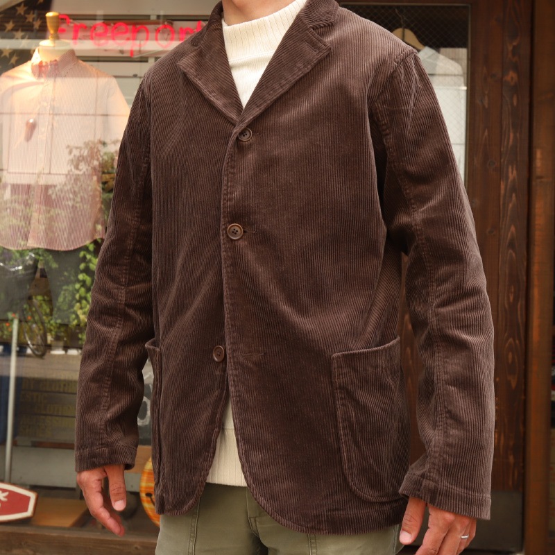 WORKERS Lounge Jacket Dark Brown Corduroy/������� �饦�󥸥��㥱�å� �����ǥ����