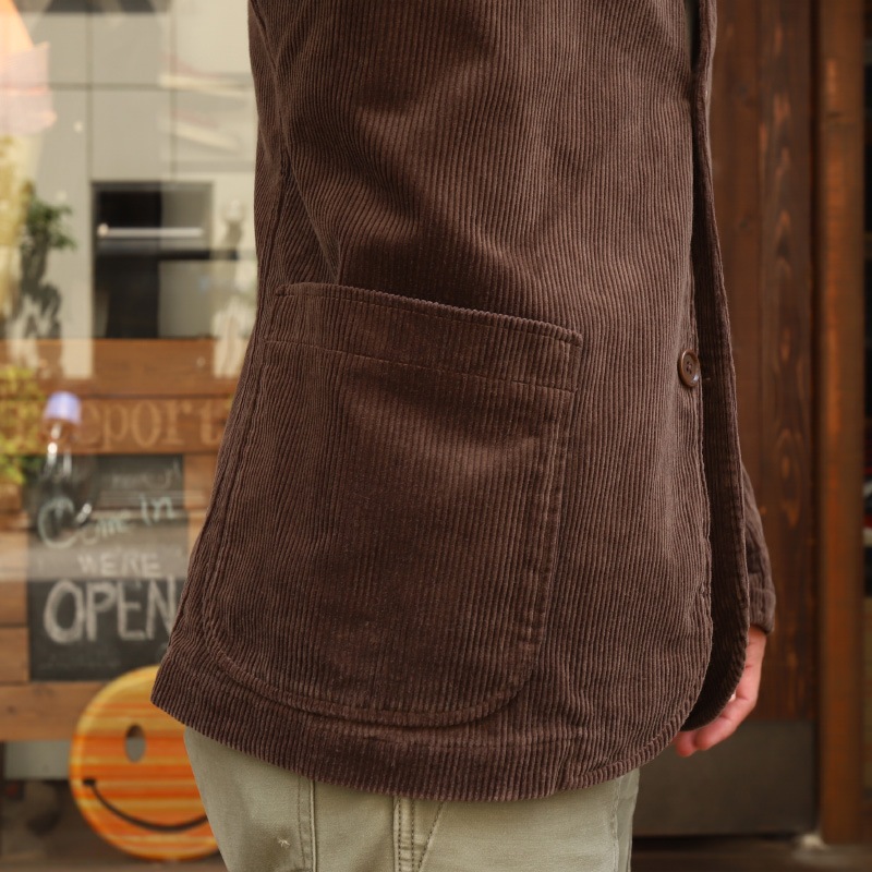 WORKERS Lounge Jacket Dark Brown Corduroy/������� �饦�󥸥��㥱�å� �����ǥ����