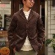 WORKERS Lounge Jacket Dark Brown Corduroy/������� �饦�󥸥��㥱�å� �����ǥ����
