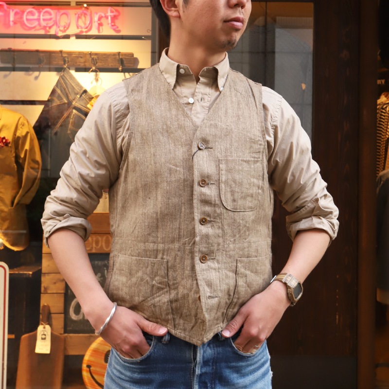 Nigel Cabourn/ʥ륱ܥ HOSPITAL VEST CHAMBRAY