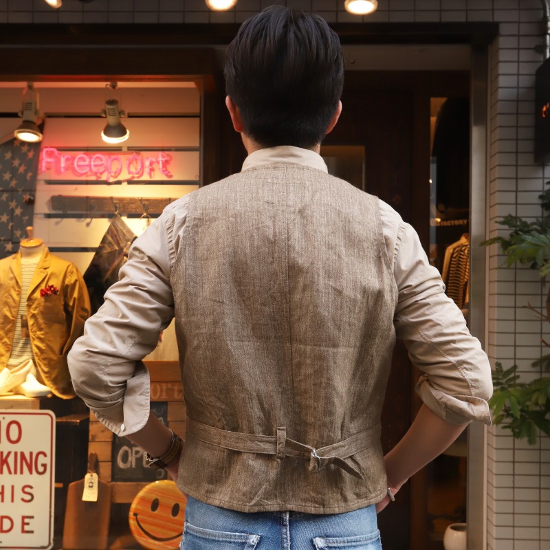 Nigel Cabourn/ʥ륱ܥ HOSPITAL VEST CHAMBRAY