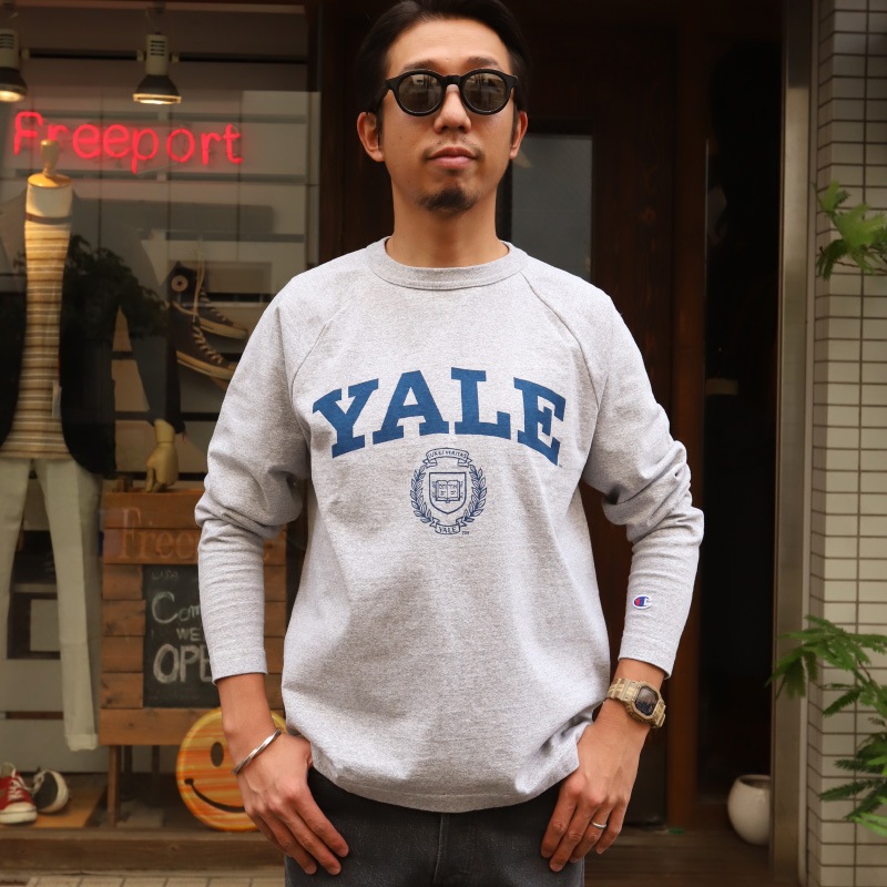 Champion/�����ԥ��� T1011 RADLAM L/S TEE YALE ����Tee