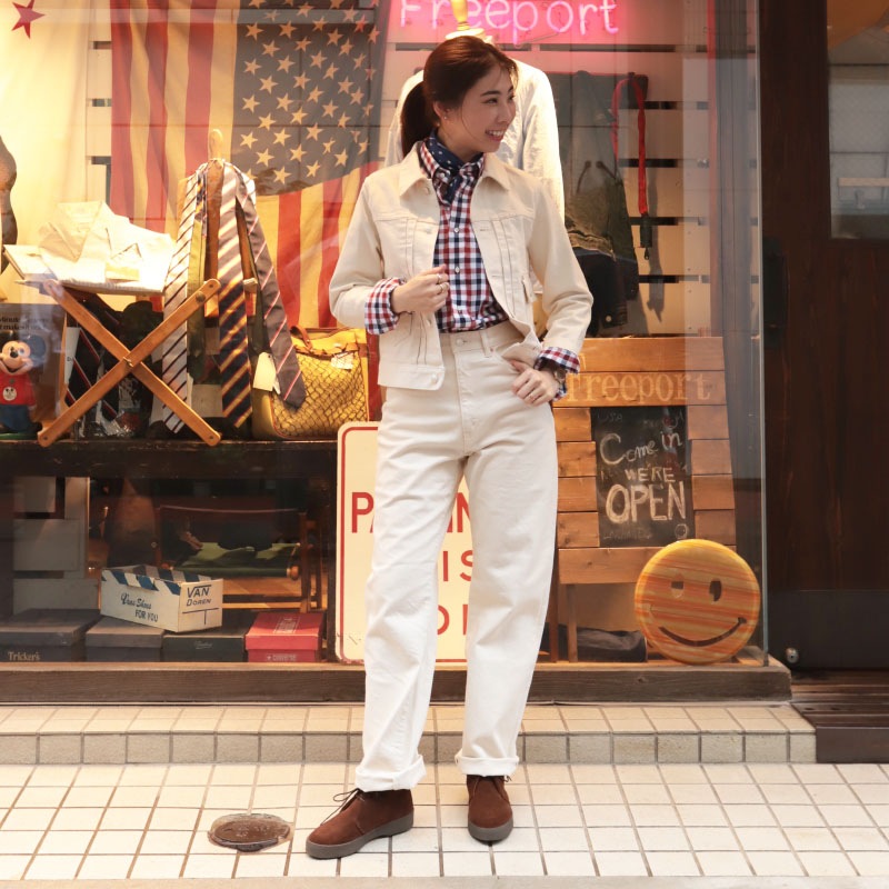 caqu/�����奦 modern JKT type 2nd Ecru