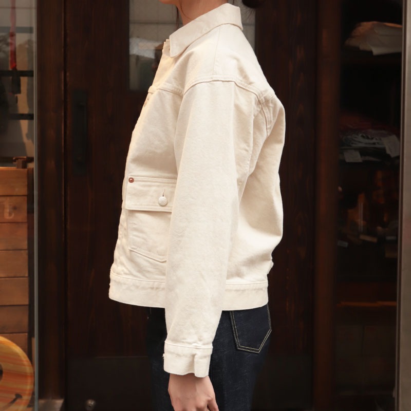 caqu/�����奦 modern JKT type 2nd Ecru