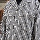 WORKERS/ M-43 Shirt Jacket, Black Gingham