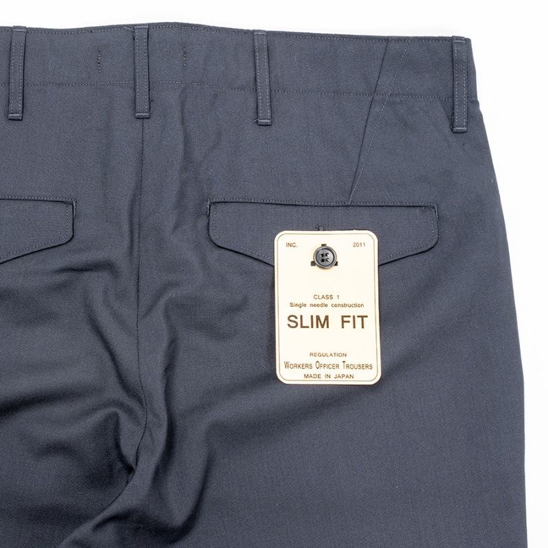 WORKERS/������� Officer Trousers Slim TropicalWool Type 1