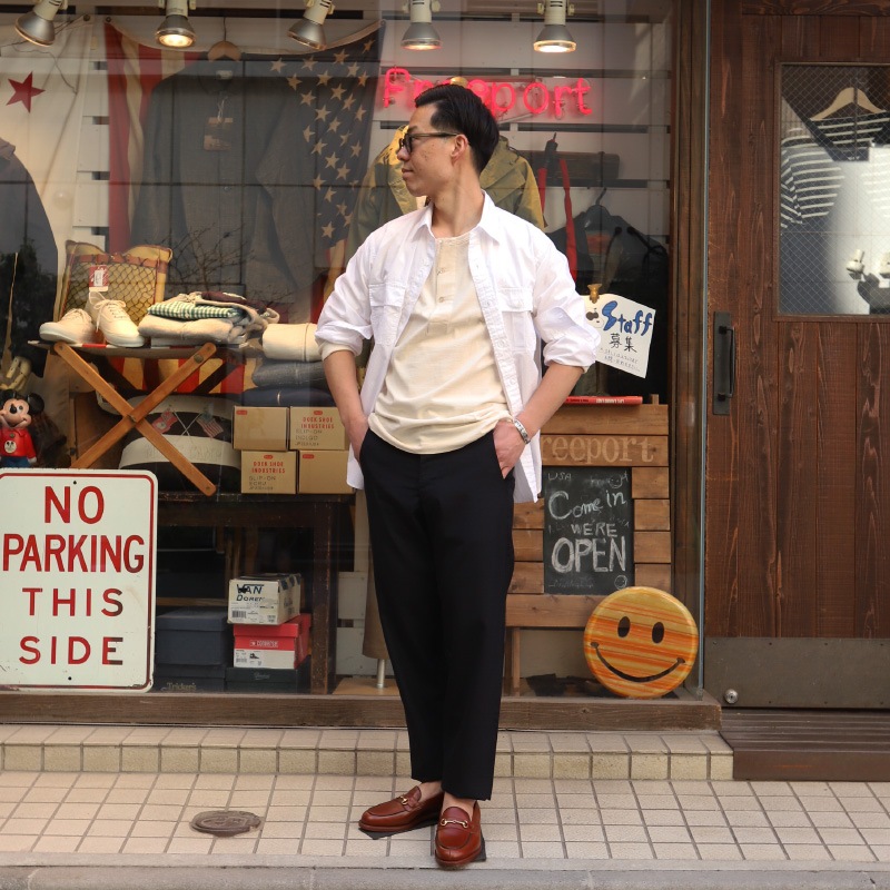 WORKERS/������� Officer Trousers Slim TropicalWool Type 1