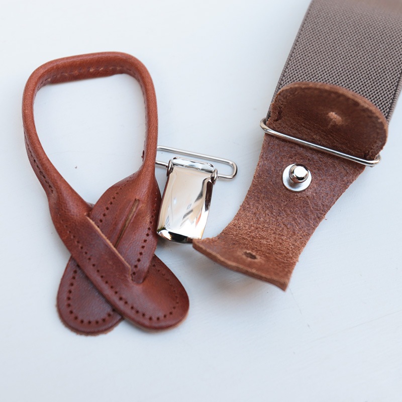 ALBERT THURSTON����С��ȥ������ȥ� 35ELAST 2in1 Braces (�֥쥤������) LightBrown