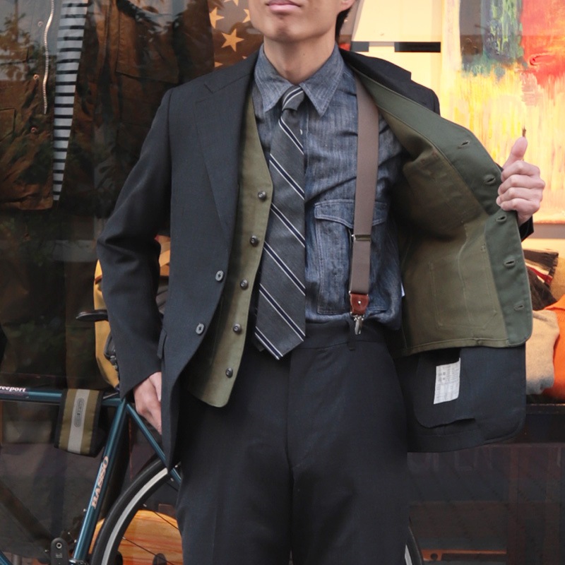 ALBERT THURSTON����С��ȥ������ȥ� 35ELAST 2in1 Braces (�֥쥤������) LightBrown