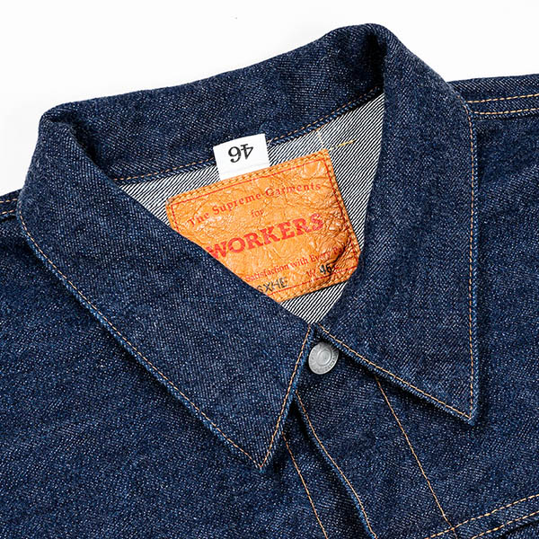 WORKERS/�������Lot 806XH, Full-Back, 14.7 oz, Denim Jacket