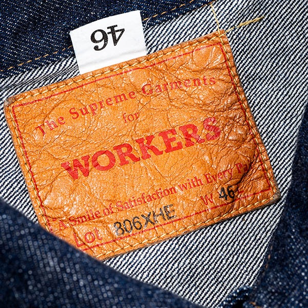 WORKERS/�������Lot 806XH, Full-Back, 14.7 oz, Denim Jacket