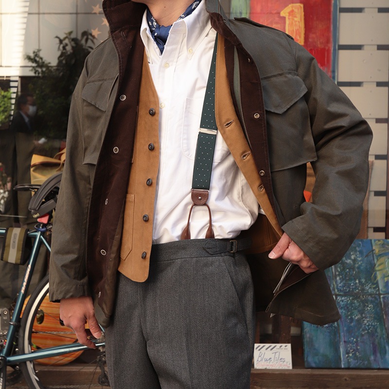 ALBERT THURSTON����С��ȥ������ȥ� 35ELAST 2in1 Braces (�֥쥤������)Green