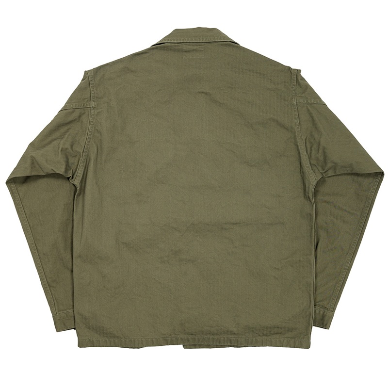 WORKERS/������� M-43 Shirt Jacket, Herringbone OD