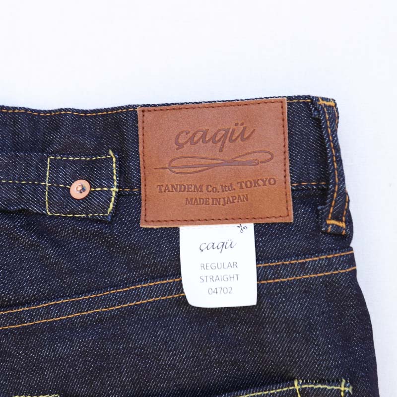 caqu/�����奦 modern straight denim 04702