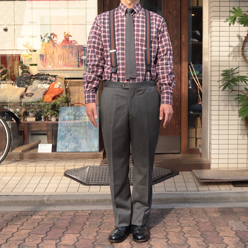 ALBERT THURSTON����С��ȥ������ȥ� 35ELAST 2in1 Braces (�֥쥤������) Navy