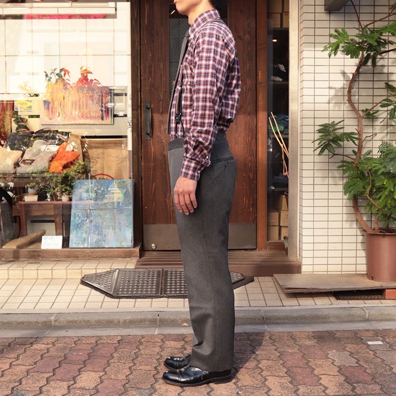 ALBERT THURSTON����С��ȥ������ȥ� 35ELAST 2in1 Braces (�֥쥤������) Navy