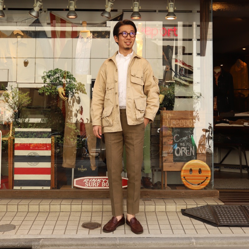 Candidum SPENCE BRYSON LINEN TROUSERS ͥȥ饦