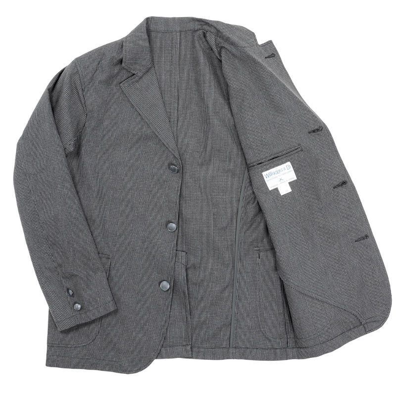 WORKERS/������� Blazer, Cotton Glen Check