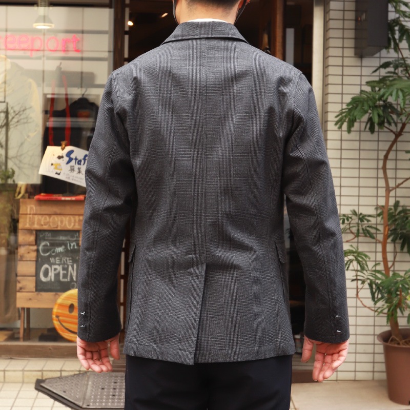 WORKERS/������� Blazer, Cotton Glen Check