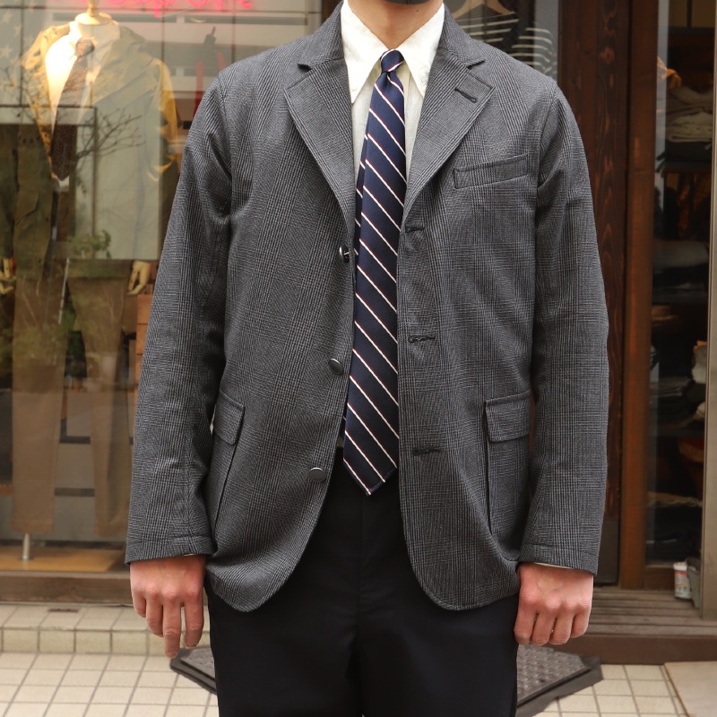 WORKERS/������� Blazer, Cotton Glen Check