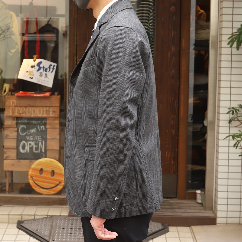 WORKERS/������� Blazer, Cotton Glen Check