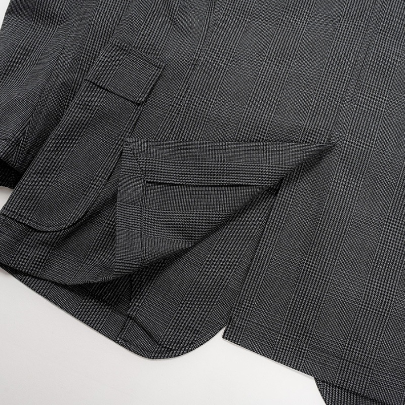 WORKERS/������� Blazer, Cotton Glen Check