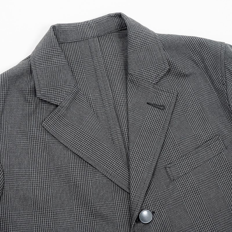 WORKERS/������� Blazer, Cotton Glen Check