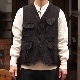 WORKERS/ W&G Vest HerringboneTweed