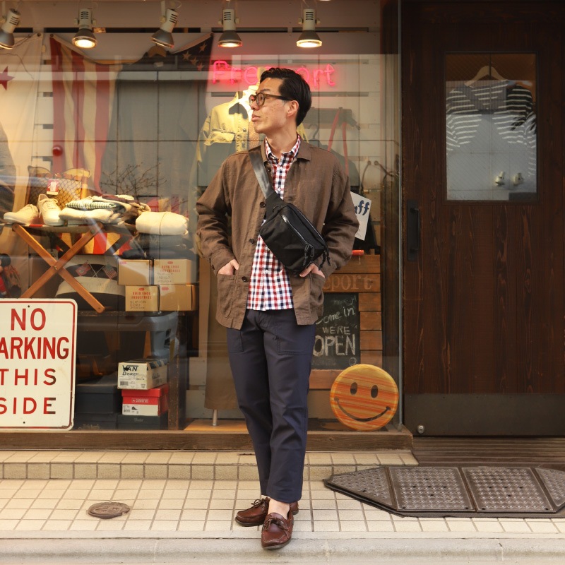 WORKERS/������� Relax Jacket BrownLinen