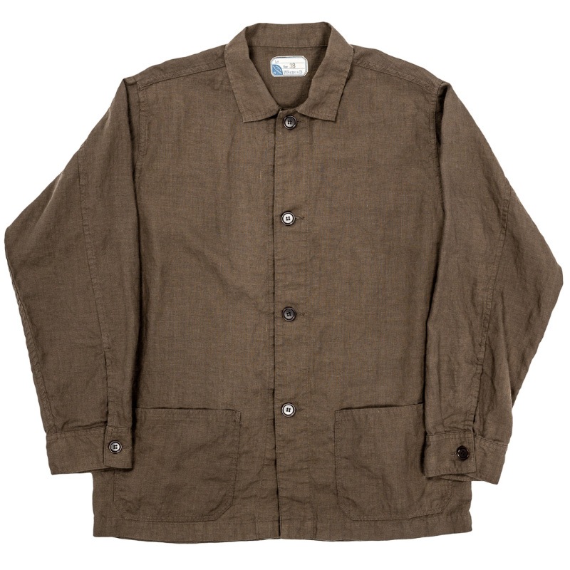WORKERS/������� Relax Jacket BrownLinen