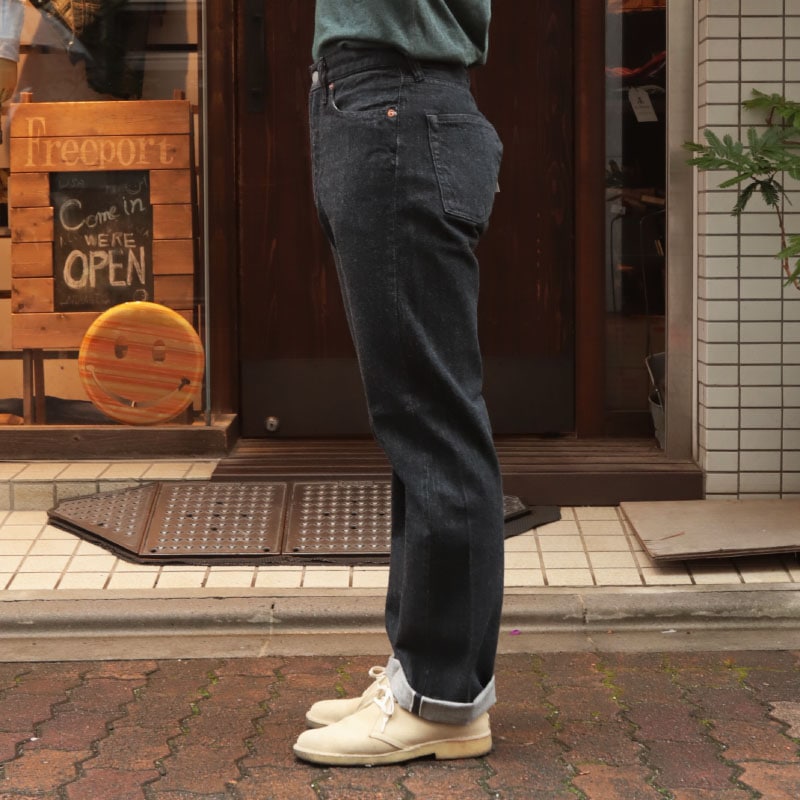 WORKERS/������� Lot 801 Straight Jeans  BLACK