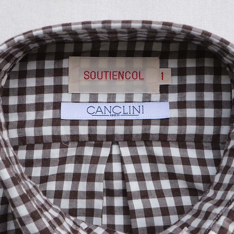 SOUTIENCOL BD Shirt Canclini Brushed Twill